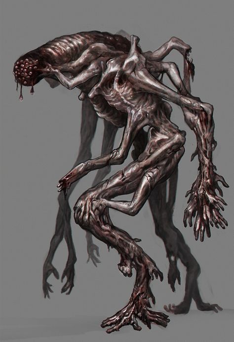 Doug Williams, Lovecraftian Horror, Dark Creatures, Creepy Monster, Monster Drawing, Horror Monsters, 다크 판타지, Monster Concept Art, Creature Drawings