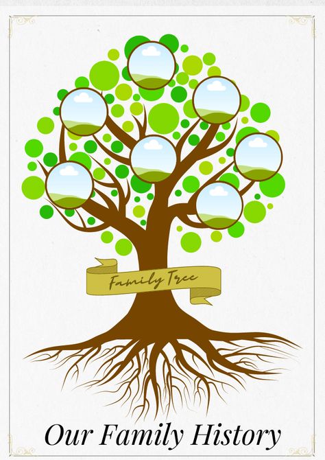 Download a Free Family Tree Templates Family Tree 8 Members, Family Tree Template Aesthetic, Family Tree Designs Templates, Family Tree Outline, Family Tree Background, Family Tree Forms, Slate Ideas, Family Tree Drawing, Blank Family Tree Template