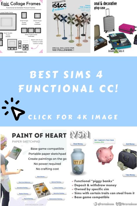 Expand your Sims 4 experience with Functional CC - a game-changer that revolutionizes gameplay. Elevate your adventures with exciting new features and enhancements that take your gameplay to the next level in ways you never imagined possible. Discover how this monumental addition can transform and enhance the world of your Sims, creating endless possibilities and sparking newfound excitement in every moment of playtime. With Functional CC, embrace a whole new dimension of creativity and enjoymen Sims 4 Functional Games, Sims 4 Unlimited Likes, Sims 4 Cc Functional Activities, Sims 4 Creators, Around The Sims 4 Cc, Must Have Sims 4 Mods, Sims 4 Cc Activities And Skills, Sims4 Functional Cc, Sims 4 Worlds