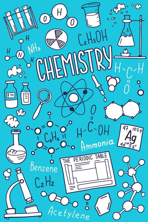 Chemistry symbols icon set. Science subject doodle design. Education and study concept. Back to school sketchy background for notebook, not pad, sketchbook. Physics And Chemistry Cover Page, Social Science Portfolio Cover Page Design, Chemistry Portfolio Cover Page, Science Portfolio Design, Chemistry Book Cover Design, Portfolio In Science Design, Science Design For Notebook, Physics Aesthetic Cover Page, Chemistry Cover Page Design