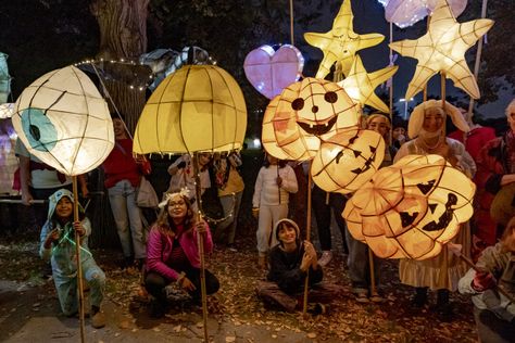 Creative Alliance | The Great Halloween Lantern Parade & Festival Signature Event Lantern Parade, Lantern Making, Halloween Lantern, Halloween Parade, Halloween Lanterns, Light Study, How To Make Lanterns, Halloween Inspo, Creatures Of The Night