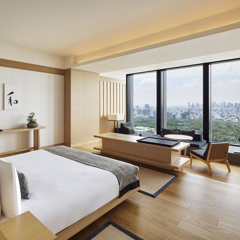 Contemporary Suites - Luxury Hotel Accommodation - Aman Tokyo Tokyo Accommodation, Aman Tokyo, Hotel Room Design, Tokyo Hotels, Luxury Contemporary, Large Bathrooms, Luxury Accommodation, Hotel Suites, Hotel Room