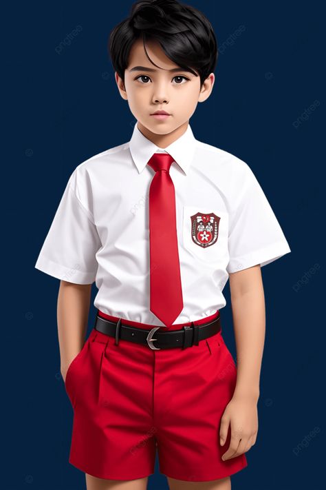 Boys Uniform School Outfits, Elementary Uniform, School Uniform Images, Kids Uniform, Boy School, Cat Logo Design, Marriage Photography, School Uniform Kids, School Uniform Outfits