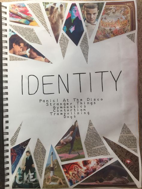 GCSE Identity art sketchbook front page  #art #sketchbook #identity #identityartsketchbook #artideas #sketchbookideas Gcse Identity, Kunstjournal Inspiration, Photography Sketchbook, Sketchbook Layout, Textiles Sketchbook, Gcse Art Sketchbook, A Level Art Sketchbook, Art Appliqué, Buku Skrap