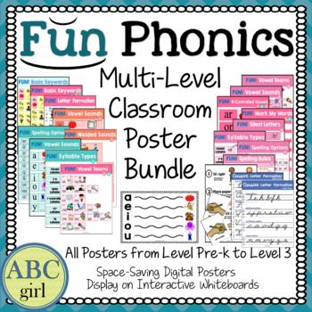 Short on wall space or teaching multiple levels? Fundations® aligned digital classroom posters can be displayed on an Interactive Whiteboard whenever you need them.This bundle includes all of the following Fundations® aligned posters that are used in Level Pre-K, K, 1, 2 and 3. All posters are in PD... Fundations Kindergarten Bulletin Board, Fundations Level 2 Activities, Fundations First Grade Bulletin Board, 2nd Grade Fundations, Fundations Classroom Set Up, Fundations Level 3, Wilson Reading System, Wilson Reading, Early Childhood Education Activities