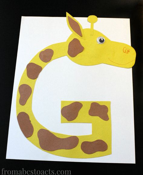 20+ Free Letter G Crafts for Preschoolers Tk Crafts, G Is For Giraffe, Preschool Alphabet Book, Letter G Crafts, Fun Preschool Crafts, Giraffe Craft, Letter G Activities, 100 Días De Clases, Preschool Letter Crafts