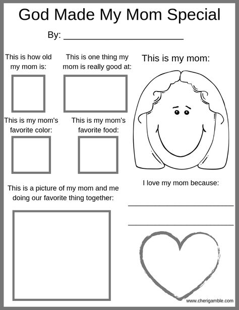 God Made My Mom Special: Printables for Mother’s Day – Cheri Gamble Preschool Sunday School Lessons, Mother's Day Crafts For Kids, Kids Church Activities, Origami Paper Flowers, Bible Crafts Sunday School, Kids Church Lessons, Preschool Bible Lessons, Easy Mother's Day Crafts, Mother's Day Projects