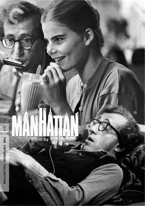 Manhattan (1979) Manhattan Woody Allen, Manhattan Poster, Woody Allen Movies, Rhapsody In Blue, The Criterion Collection, Late To The Party, Woody Allen, All Movies, About Time Movie