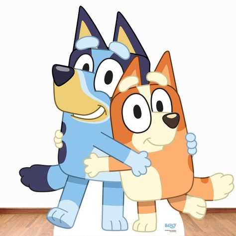 PRICES MAY VARY. ⭐ Bluey & Bingo Cardboard Cutout - Bluey Character Birthday Party Prop & Gift ⭐ UK Manufacturer - You Can Be Assured of Quality - Party Planners, Guests and Fans will Love this - Official Bluey Merchandise ⭐ Party with Bluey, Bingo, Bandit and Chilli with this colourful Bluey range. Our Bluey range includes cardboard cutouts of the whole family. Incredible for Parties, Birthdays, Fans and All Events ⭐ So Easy to Put Together - Assembles in Seconds Use & Enjoy Instantly ⭐ Multipl