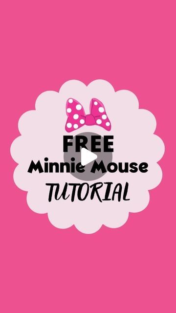 Minnie Mouse Fondant, Fondant Cake Topper, Cake Topper Tutorial, Baby Minnie, Baby Minnie Mouse, Adorable Baby, Free Tutorial, Cake Topper, Cake Toppers