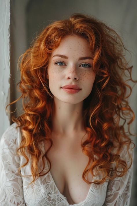 20 Face Framing Layer Hairstyles For Curly Hair Jahodová Blond, Κούρεμα Bob, Ginger Hair Color, Copper Hair Color, Strawberry Blonde Hair, Fishtail Braid, Auburn Hair, Red Hair Color, Strawberry Blonde