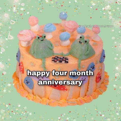 wholesome meme account 🥰 on Instagram: “(tag someone) for those of you asking for 4 month anniversary 🥺 i’m going to be making more !! 💖 - - - - - - - - - - - - - - #wholesome…” Happy Anniversary Wholesome, Happy Four Months Anniversary, Happy 2months Anniversary, Happy 4 Months Boyfriend, Happy Three Months Anniversary, 4 Months Anniversary For Boyfriend, Happy 1 Month Anniversary Boyfriend, 4month Anniversary, 4 Month Anniversary For Boyfriend