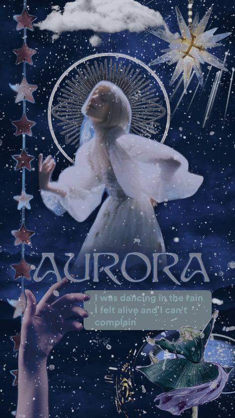 My entry for @buginthecorner0 ’s comp! Sorry for the repost it glitched :( #auroramusic #aurora #music #wallpaper #stars #singer #astrology #blue #lyrics Aurora Lyrics, Aurora Music, Blue Lyrics, Aurora Aksnes, Roman Goddess, Iphone Wallpaper Themes, Tv Girls, I Am A Queen, Music Wallpaper