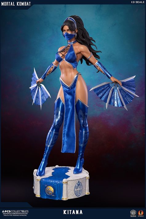 PCS Update For Mortal Kombat Kitana and Mileena Statues - The Toyark - News Kitana And Mileena, Mortal Kombat Kitana, Kitana Cosplay, Kitana Mortal Kombat, Mortal Kombat 9, Claude Van Damme, Mortal Kombat Characters, Mortal Kombat X, Mortal Kombat Art