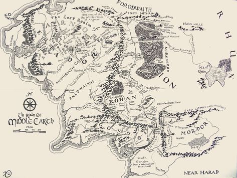 Lord of the Rings Maps - Imgur Map Of Narnia, Tolkien Map, Map Of Middle Earth, Game Of Thrones Map, Westeros Map, Lotr Tattoo, Lord Of The Rings Tattoo, Middle Earth Map, The Mysterious Island