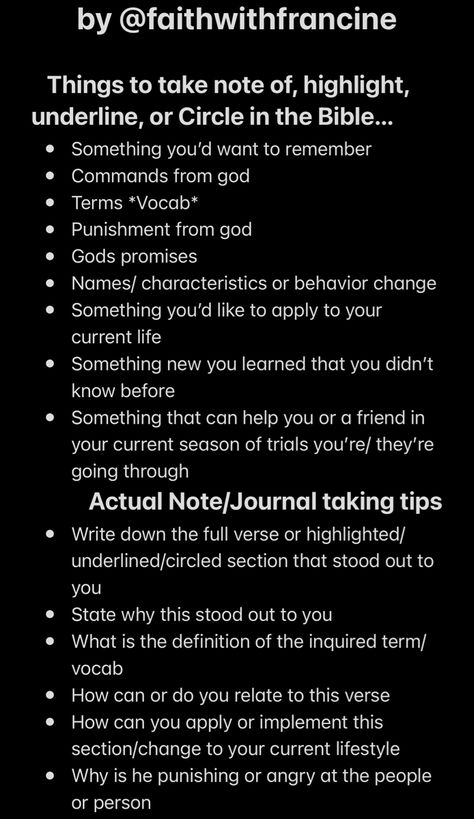 How To Bring God Into Your Life, Note Taking Ideas Bible, How To Start A Christian Instagram, How To Journal For Bible Study, Bible Reading Order For Beginners, Christian For Beginners, Notes To Take In Your Bible, Start A Bible Study Group, Bible Routine Ideas