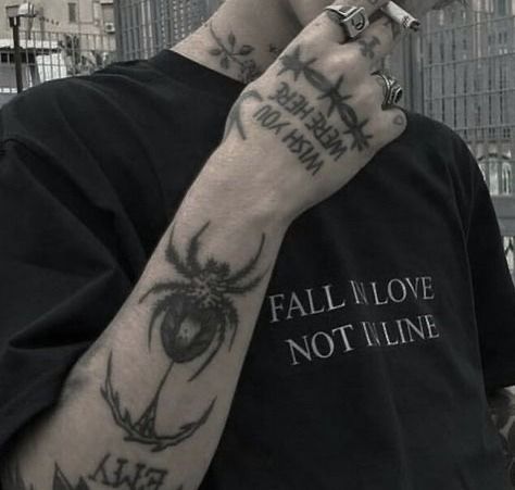 Grunge Tattoo, Boy Tattoos, Aesthetic Tattoo, Dream Tattoos, Dope Tattoos, Piercing Tattoo, Pretty Tattoos, Grunge Aesthetic, Tattoos And Piercings