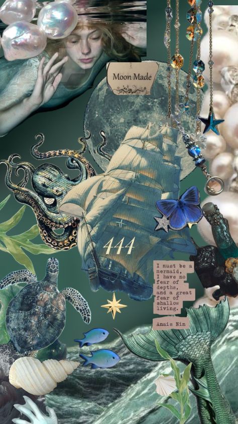 #siren #oceancore #oceanaesthetic #pirateaesthetic #piratecore #sirenenergy #mermaidaesthetic #mermaidcore #mermaid Siren Collage, Mermaid Aesthetic, Create Collage, Creative Play, Your Aesthetic, Connect With People, Creative Energy, Mermaid, Energy