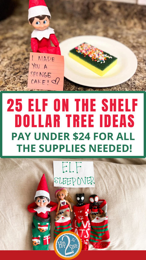 25 Elf On The Shelf Dollar Tree Ideas – Pay UNDER $24 for ALL the Supplies Needed! Elf On The Shelf With Treats, Elf Ideas For Teenagers, Elf On The Shelf Premade Kits, Elf On The Shelf Alternative, Elf On The Shelf Ideas Last Day, Boy Elf On The Shelf Ideas, Elf On The Shelf Kit Ideas, Kids Christmas List Ideas, Super Easy Elf On The Shelf Ideas