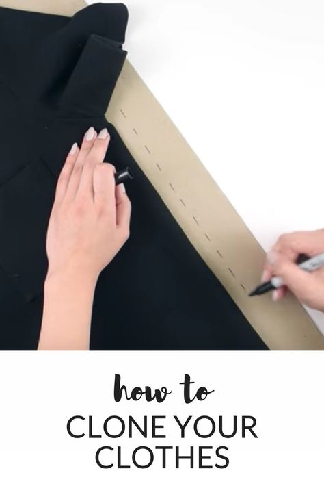 How to clone your clothes Sew Ins, Beginner Sewing Projects Easy, Techniques Couture, Leftover Fabric, Creation Couture, Sewing Projects For Beginners, Sewing Skills, Diy Couture, Love Sewing