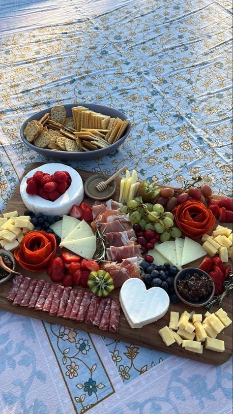 Note by Jen Seiter on Substack Yummy Charcuterie Board, Charcuterie Board Ideas Sweet And Salty, Cutie Charcuterie Board, Cachutery Board Ideas Small, Sharqutary Board, Charcuterie Board Simple Small, 2024 Charcuterie Board Ideas, Date Charcuterie Board, Charcuterie Board Pretty