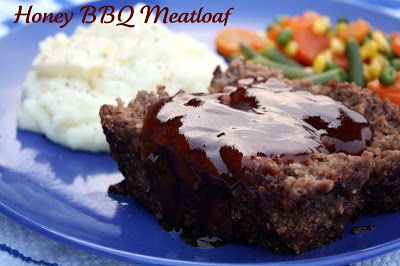 Mommy's Kitchen: Honey Barbecue Meatloaf Barbecue Meatloaf, Bbq Meatloaf, Honey Barbecue, Honey Bbq, Sloppy Joe, Country Cooking, Minced Meat, Food Blogs, Meatloaf Recipes