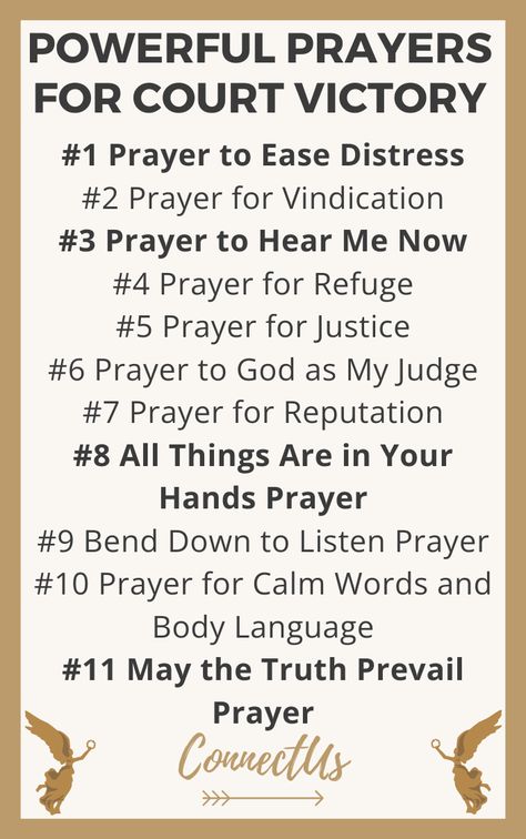 Having an upcoming court case can be an extremely stressful time, and the result can have huge life-changing effects. Prayers For Court, Prayer For My Son, I Need You Now, Powerful Prayers, Pay Attention To Me, God Prayer, Set Me Free, Our Lord, Power Of Prayer