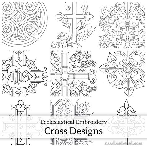 Symbol Of Christianity, Christian Cross Stitch Patterns, Christian Embroidery, Christian Calendar, Contemporary Cross, Christian Cross Stitch, The Crucifixion, Cross Christian, Christian Symbols