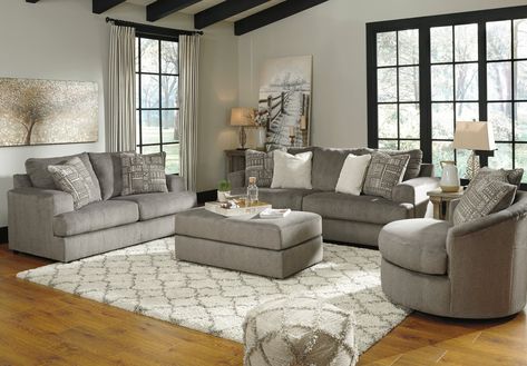 Black living room set