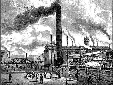 American Industrial Revolution, Factory Photography, 19th Century London, Earth Space, Victoria Reign, The Industrial Revolution, Cathedral Architecture, Arte Van Gogh, Architecture Design Drawing