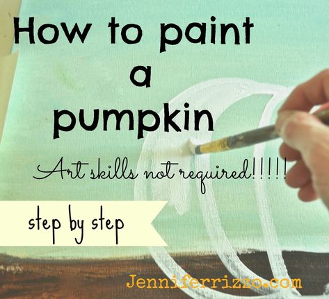 How to paint a pumpkin canvas, art skills not required!!! Paint A Pumpkin, Canvas Painting Projects, Farmhouse Theme, Pumpkin Canvas, Fall Canvas Painting, Fall Canvas, Art Skills, Pumpkin Art, Autumn Painting