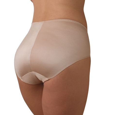 PRICES MAY VARY. 100% Nylon Imported Wonderful Edge: silicone edge on the leg of briefs won’t ride up, eliminates panty lines, and is comfortable all day. Better when exercising, working, whenever. Tummy support panel: provides extra tummy shaping, flattening, and support while keeping you smooth and comfortable. Booty lifting: back-center seam provides extra definition for a sexier, curved rear. Light control and shaping: stylish and comfortable panties provide light control and are designed to Workout Shorts Women, Amazing Woman, Shorts Women, Light Control, Packing Light, Control Panel, Workout Shorts, Vintage Clothing, Briefs