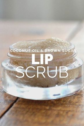 Diy Lip Scrub, Health Coconut Oil, Scrub Diy, Lipstick Hacks, Bath Soaks, Lip Scrub Diy, Coconut Oil Uses, Diy Body Scrub, Lip Scrubs