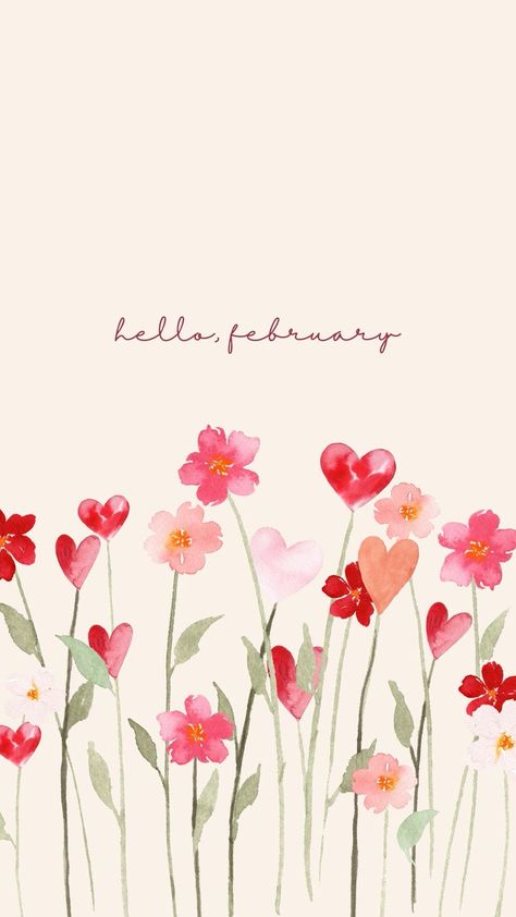 February Phone Aesthetic, Iphone Background February, February 2024 Wallpaper Iphone, Cute Valentine Backgrounds, Happy February Images, Valentine Wallpaper Iphone Aesthetic, February Iphone Background, Ipad Wallpaper February, Valentines Cute Wallpaper