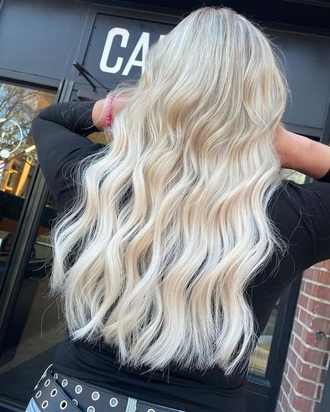 BALTIMORE EXTENSIONS | HAIR on Instagram: “Perfect match! Could you tell these are hand tied extensions? Yep! Only two rows of champagne 18-20inch from @easihairpro ! #longhair…” Hand Tied Extensions, Extensions Hair, Blonde Hair Color, Baltimore, Perfect Match, Hair Extensions, Blonde Hair, The Row, Champagne