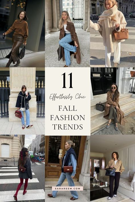 Looking for cute and casual fall outfit ideas? 🍂✨ Check out the top Fall 2024 Fashion Trends that are perfect for upgrading your wardrobe this season. From cozy layers to bold statement pieces, these fall outfits are a must-try. Whether you need some fall outfit inspo for everyday looks or want to step up your style game, these trends have you covered. Embrace the season in style with effortless, chic looks that are perfect for cooler weather! #FallOutfits #Fall2024FashionTrends #OutfitIdeas Chilly Fall Outfits Casual, New York Fall Outfit Travel, Outdoor Casual Outfit, Montreal Outfits Fall, Casual Fall Women’s Fashion 2024, Fall 24/25 Fashion Trends, Fashion 2024 Fall, Fall 2024 Trends Fashion, Womens Outfits 2024