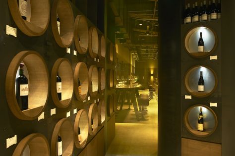 Sarment wine store Winery Interior, Clubhouse Design, Brewery Design, Pernod Ricard, Wine Cave, Beer House, Chinese Market, Whisky Bar, Wine House