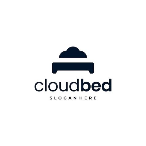 Sleep Logo Design Ideas, Cloud Logo Aesthetic, Cloud Bed, Abstract Art Wallpaper, Color Of Life, Logo Design Inspiration, Premium Vector, Art Wallpaper, Graphic Resources