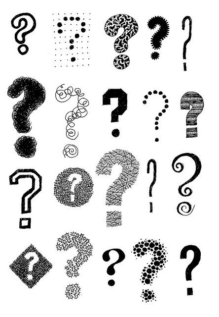 Doodles of question marks signify a difficult decision, or doubt about your role in life. Pictures Of Question Marks, Question Mark Image, Point D'interrogation, Temperature Chart, Typographie Inspiration, Question Marks, Mark Tattoo, Asking The Right Questions, Petite Section