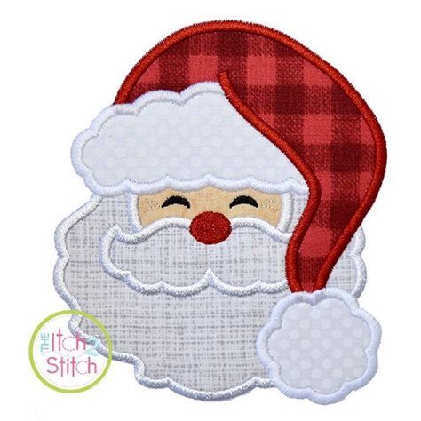 Christmas Applique Patterns, Fluffy Hat, Christmas Applique Designs, Santa Applique, Motifs D'appliques, Colouring Pictures, Appliqué Ideas, Snowman Quilt, Christmas Quilting