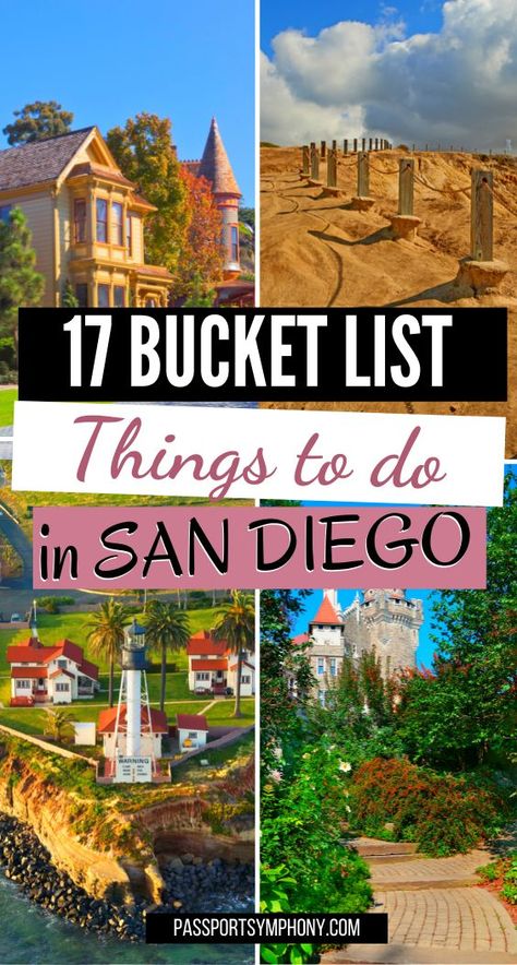 San Diego has a plethora of things you can find only in San Diego and nowhere else. And in this post, we want to share the 17 best unique things to do in San Diego that will give you a glimpse of the uniqueness and quirkiness of America’s Finest City. san diego things to do in | san diego bucket list | san diego california | best things to do in san diego | san diego bucket list secret places | san diego bucket list things to do | what to do in san diego | #sandiego #SandiegoTravel San Diego Things To Do In October, Bucket List San Diego, Dan Diego Things To Do, Best Places To Visit In San Diego, To Do In San Diego, Dan Diego California, Day Trip From San Diego, Must Do San Diego, One Day In San Diego