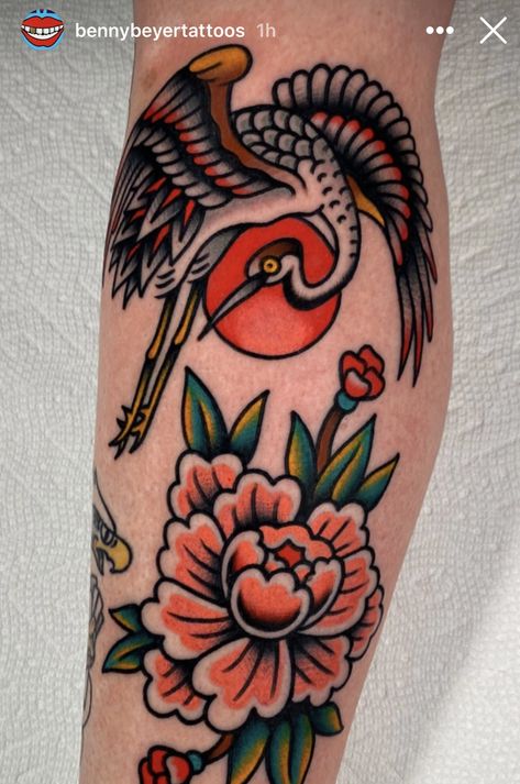 American Traditional Tattoos Women Sleeve, American Traditional Tattoos Fillers, American Traditional Tattoos Bird, Thigh Tattoos Women American Traditional, Neo American Traditional Tattoo, American Traditional Animals, American Traditional Elbow Tattoo, Traditional Tattoo Flower, Traditional American Tattoo