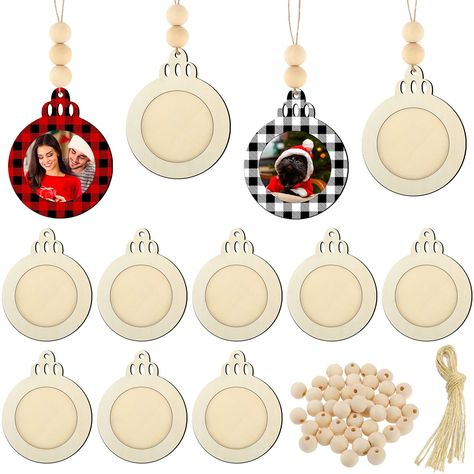 Christmas Photo Ornaments, Christmas Picture Frame, Photo Frame Tree, Frame Ornaments, Christmas Picture Frames, Photo Frame Ornaments, Ornaments For Christmas Tree, Christmas Photo Frame, Picture Frame Ornaments