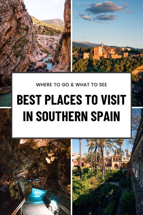 Explore the beauty of southern Spain travel! Discover must-visit spots like Ronda, Granada, and Seville. Find Andalusia travel tips. Save for your Spain board! Southern Spain Road Trip, Southern Spain Travel, Southern Spain Itinerary, Spanish Lifestyle, Spain Travel Aesthetic, South Spain, Andalusia Travel, Places To Visit In Spain, Travel To Spain