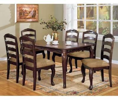 Grey Upholstered Dining Chairs, Set Meja Makan, Walnut Dining Chairs, Transitional Contemporary, Solid Wood Kitchens, Traditional Family, Tuscan Kitchen, Solid Wood Dining Set, Gray Dining Chairs