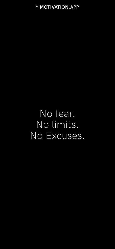 No Risk No Reward Tattoo, No Fear Tattoo, Mercy Quotes, Fear Tattoo, Excuses Quotes, Fear No Man, Fear Quotes, No More Excuses, Family And Consumer Science