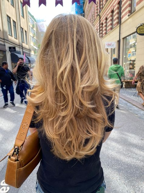 Kadeřnické Trendy, Vlasové Trendy, Hairstyles For Layered Hair, Dirty Blonde Hair, Honey Blonde Hair, Blonde Hair Inspiration, Blowout Hair, Hair Stylies, Hair Inspo Color