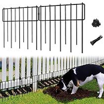 Border For Garden, Wire Garden Fence, Garden Fence Border, No Dig Fence, Rabbit Fence, Fence Border, Decorative Garden Fencing, Classic Equine, Metal Fence