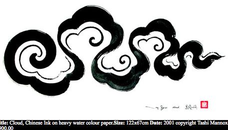 tibetan cloud Tibetan Clouds, Korean Tattoo, Chinese Pattern, Cloud Tattoo, Cloud Pattern, Contemporary Traditional, Tibetan Art, Cloud Art, Tattoo Project