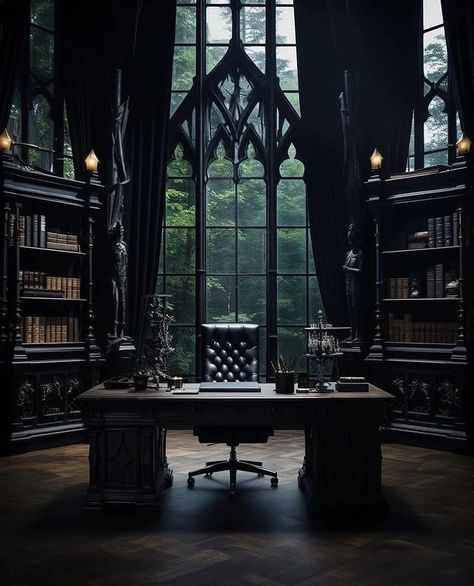 Dark Victorian Homes Interior, Dark Fantasy Mansion, Dark Mansion Interior, Gothic Architecture Interior, Manor Aesthetic, Gothic Manor, Classic Mansion, Arsitektur Art Deco, Mansion Aesthetic